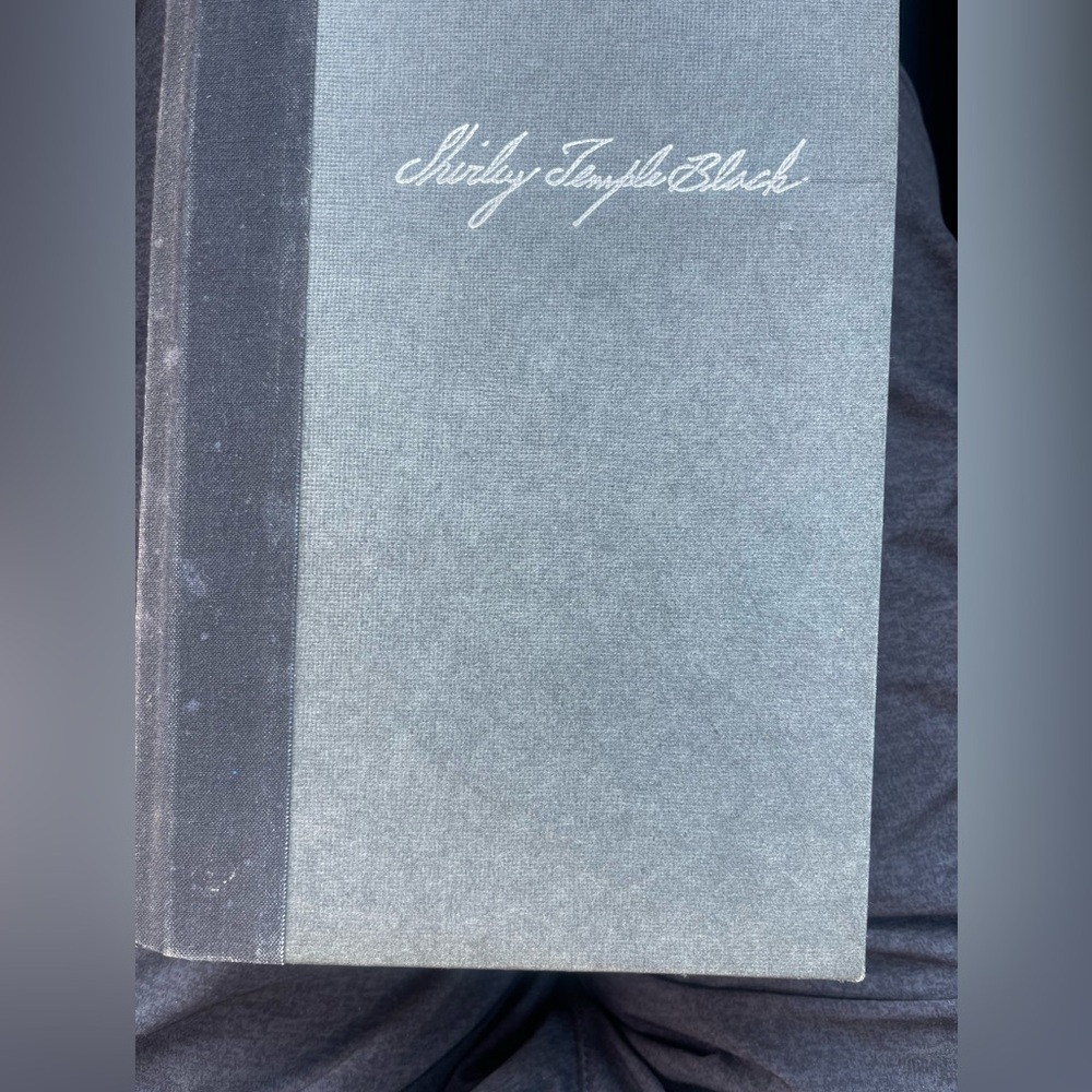 Shirley Temple Black Hardcover Book